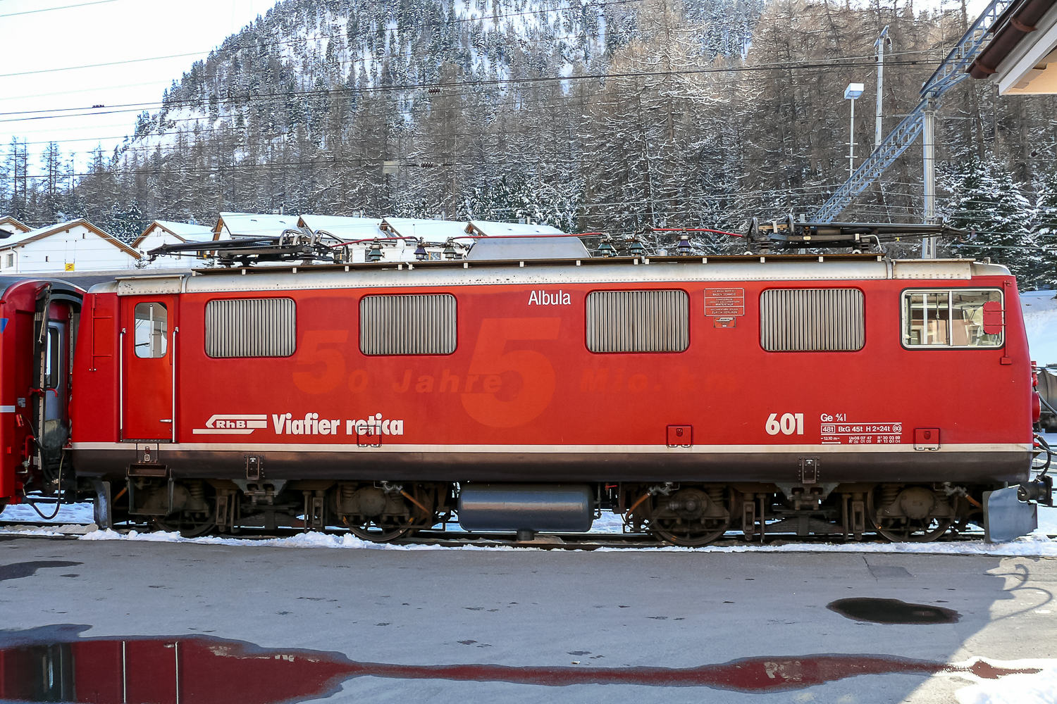 RhB Ge 4/4 I 601 50 Jahre